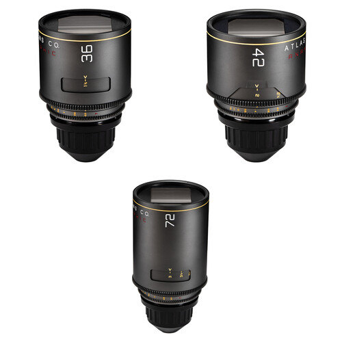 Atlas Mercury Series Anamorphic - 3 Lens Set