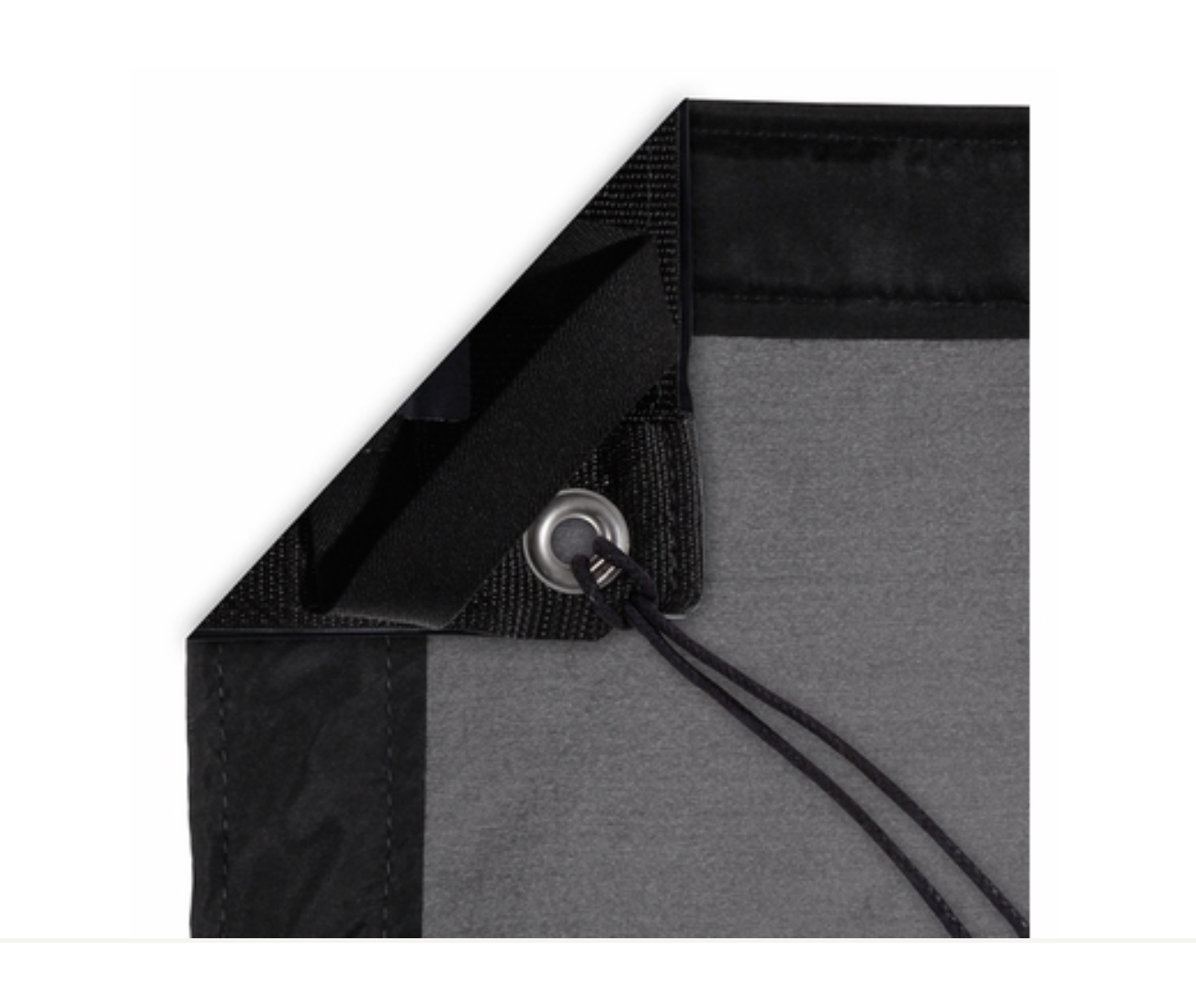 8x8ft Poly Silk Full (Black)