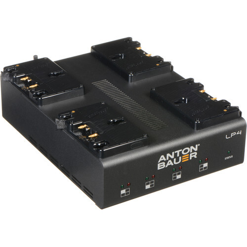 Anton/Bauer LP4 Quad Gold mount Battery Charger