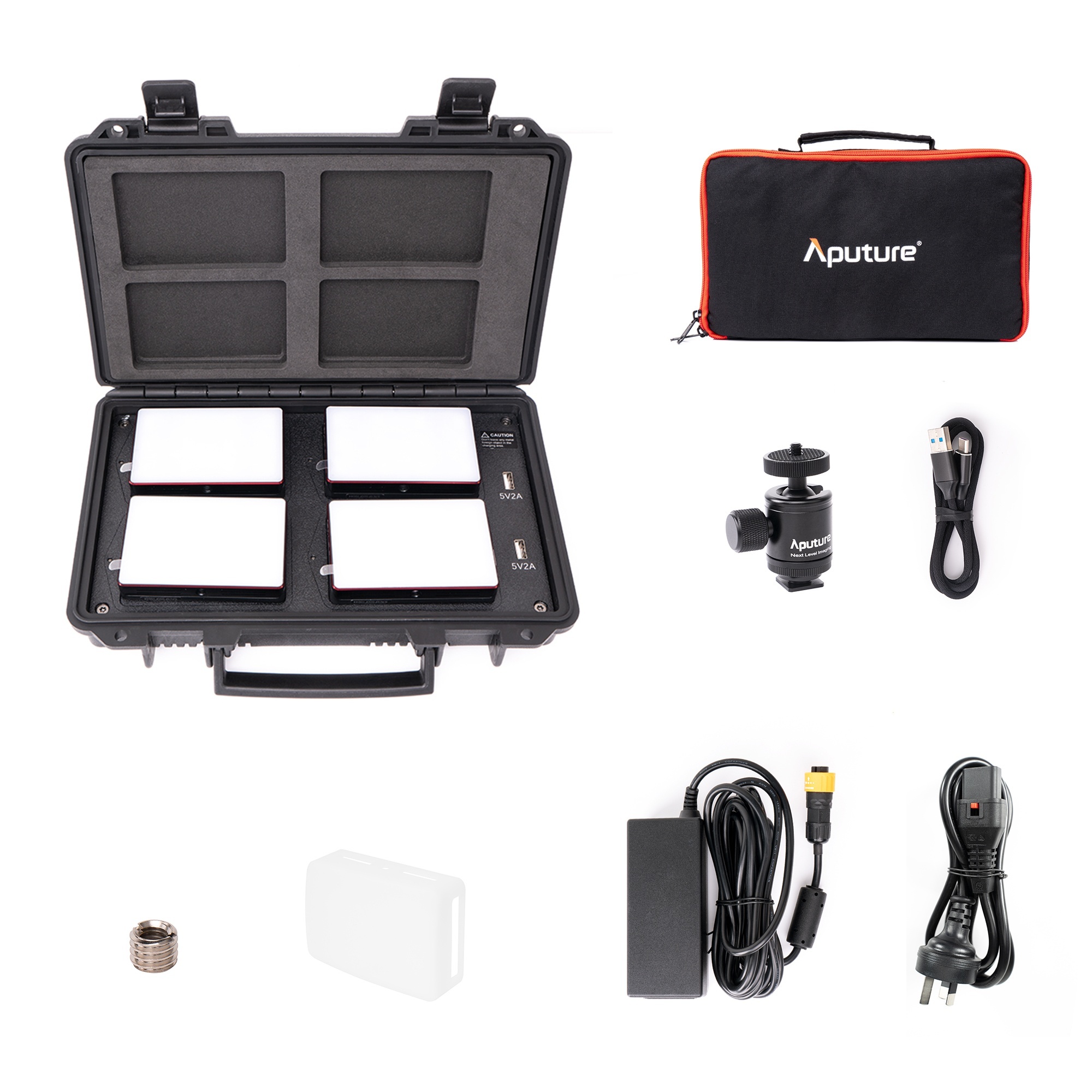 Aputure MC 4-Light Production Kit