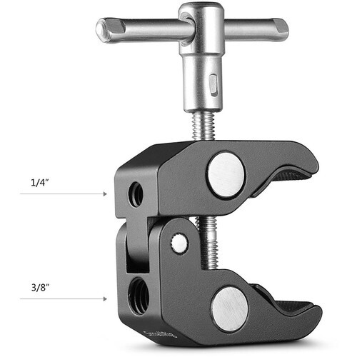 Atom Clamp with 1/4”-20 and 3/8”-16 Threads