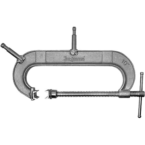 C - Clamp with 2 Baby Pins - 10”