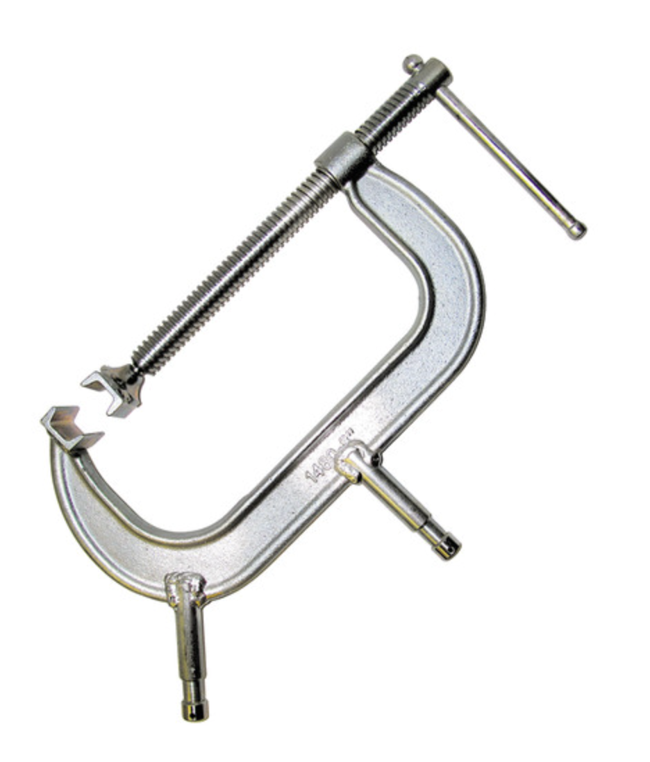 C-Clamp with 2 Baby Pins | 6”