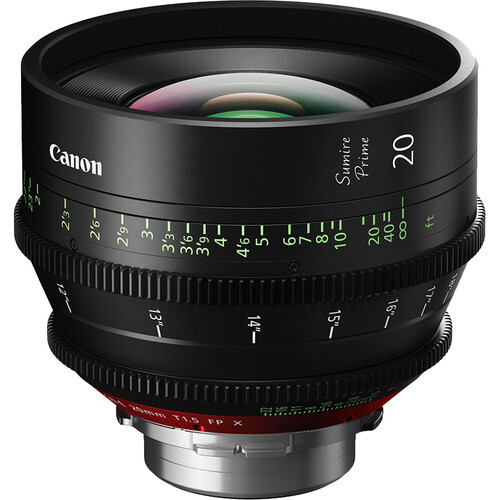 Canon Sumire Prime 20mm T1.5