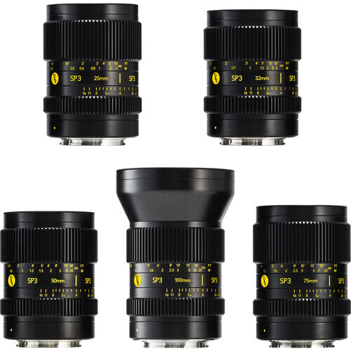 Cooke SP3 - 5 Lens Set