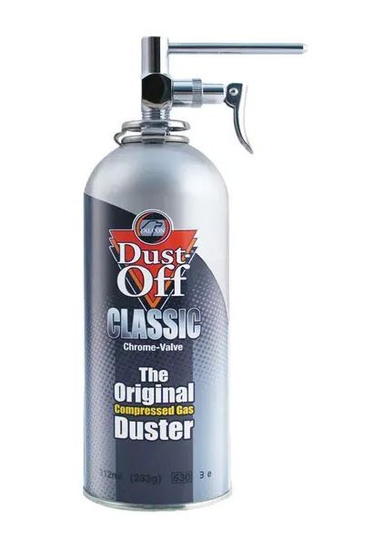 Dust-Off Kit with Chrome Nozzle