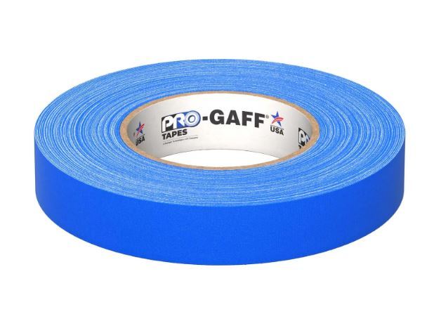 Gaff Tape 1” (Electric Blue)