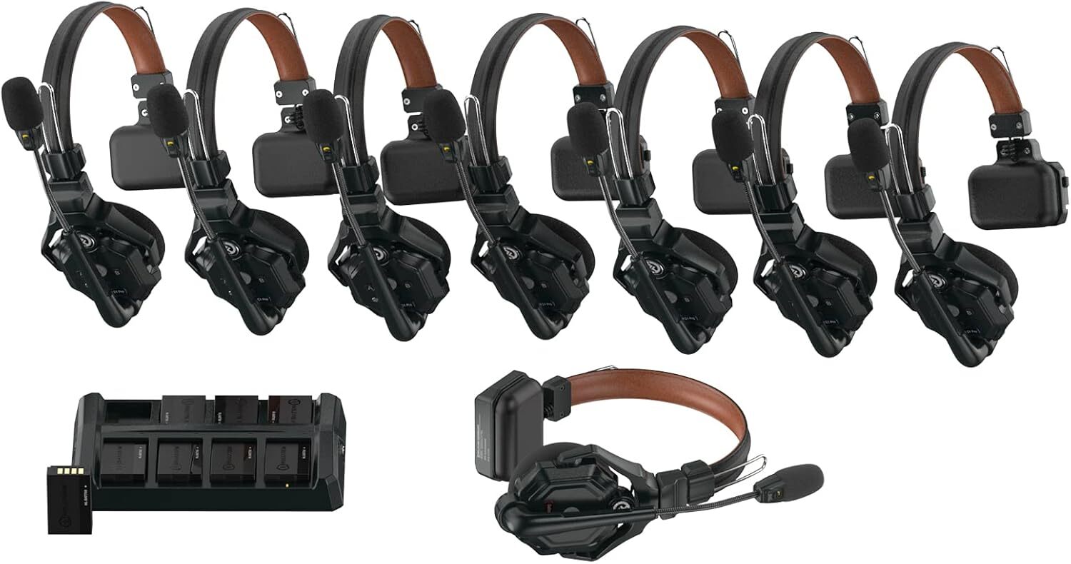 Hollyland Solidcom C1 Pro Wireless Headset Radio 8ct Kit