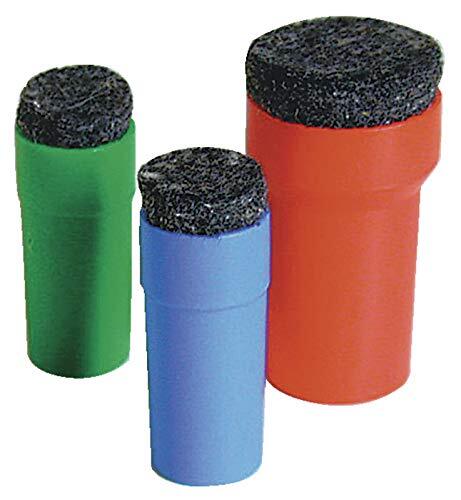 KleenSlate Small Dry Erase Caps, Pen Style, Assorted Colors (4 Pack)