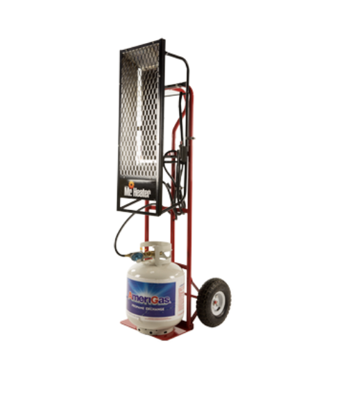 MR Heater Hand Truck mounted Propane heater