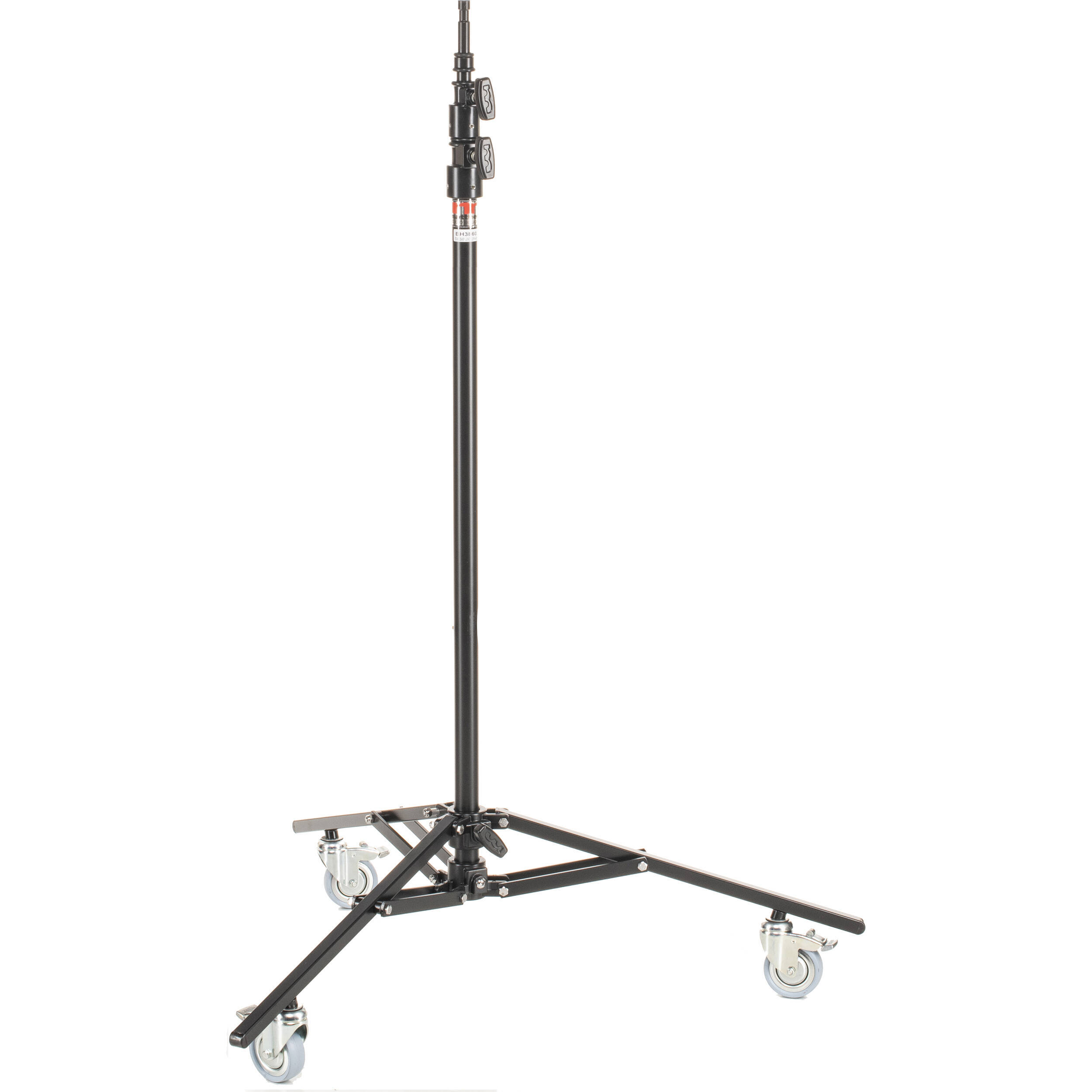 Matthews Rolling Baby Stand Double Riser (Black)