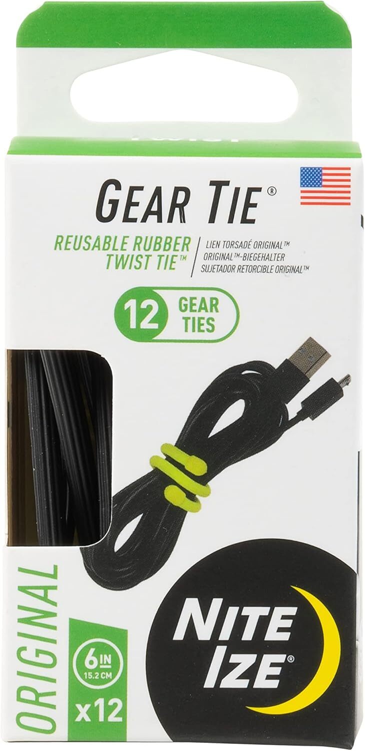 Nite Ize Original Gear Tie - 6-Inch