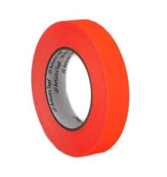 Paper Tape 1” (Fluorescent Orange)