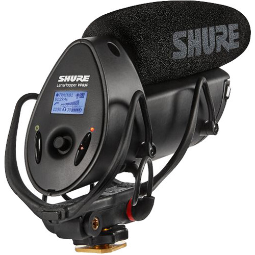 Shure VP83F LensHopper Shotgun Microphone
