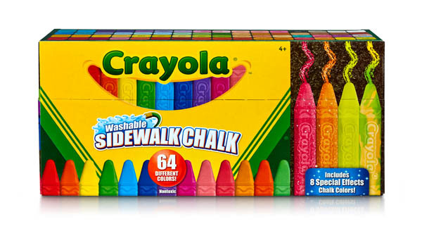 Sidewalk Chalk Multipack  - 64 count