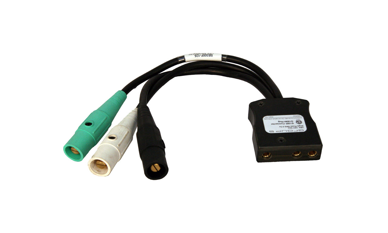 Snakebite 100A Female G5 to 100A Male Single Pole 2ft 120V
