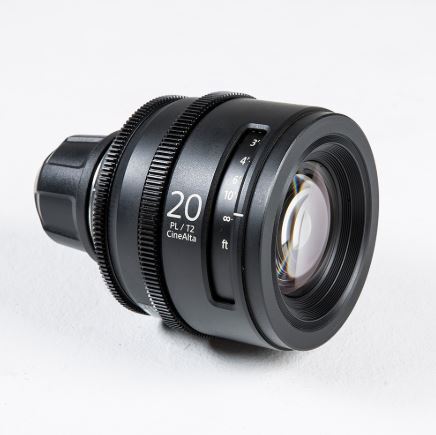 Sony CineAlta 20mm T2