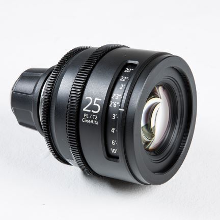 Sony CineAlta 25mm T2