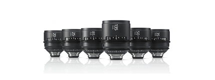 Sony CineAlta Prime - 6 Lens Set