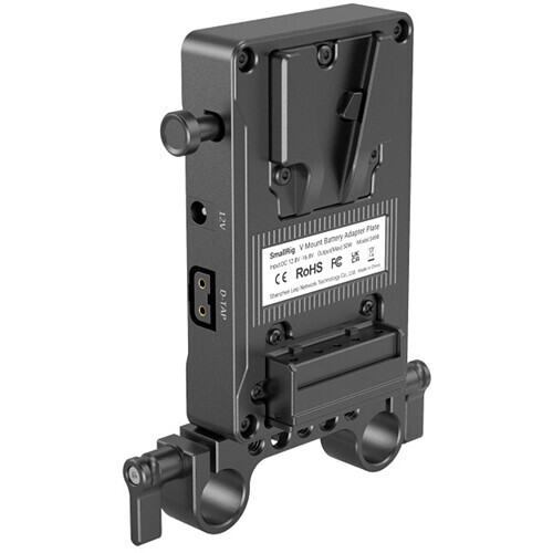 V-Mount Plate with Dual-Rod Clamp (15mm LWS)