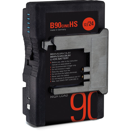 bebob B-Mount Hot-Swappable Battery | B90CINEHS 86Wh