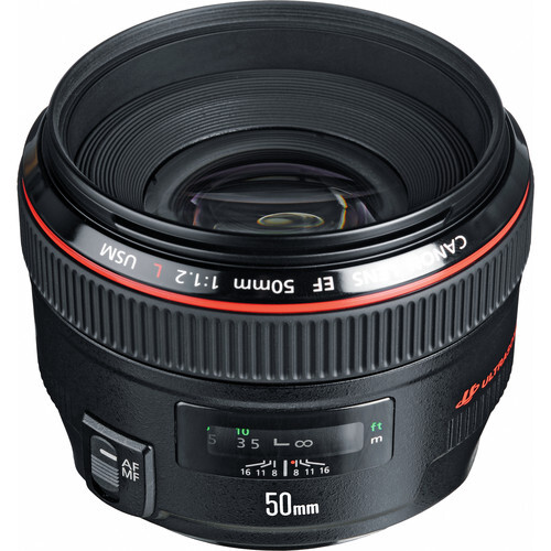 Canon EF 50mm f/1.2L II USM Lens