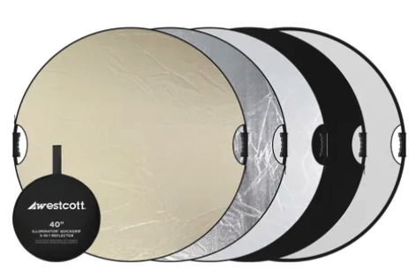 Westcott 40” 5-in-1 Collapsible Reflector Kit 
